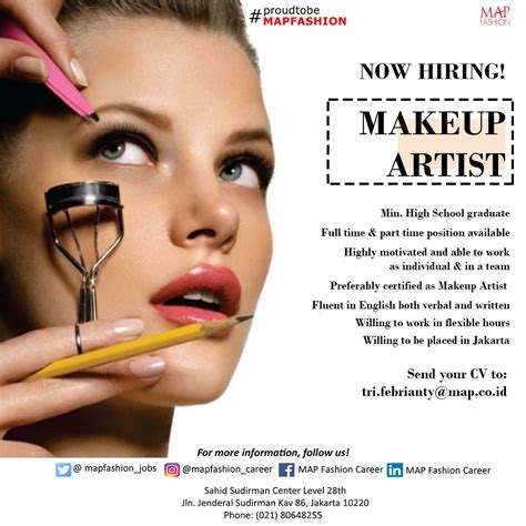 makeup artist jobs melbourne